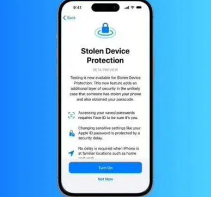 老街街道苹果授权维修店分享被盗设备保护功能开启方法 