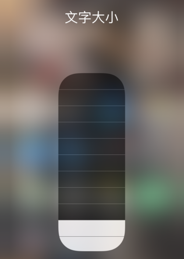 老街街道苹果手机维修分享小技巧：在 iPhone 控制中心快速调节字体大小 